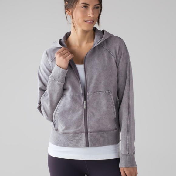 lululemon athletica Jackets & Blazers - Lululemon Loop Back Hoodie *SE 4 Washed Luna